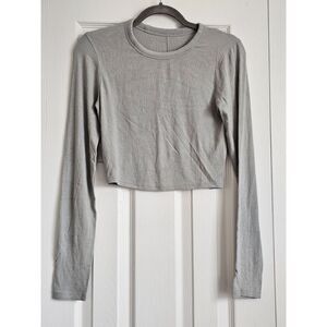 Lululemon Hold Tight Cropped Long Sleeve